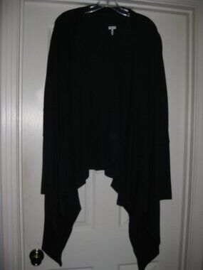 Splendid M/L Waterfall Open Front Navy Blue Cardigan in Excellent Condition